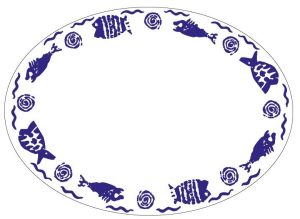 Big Oval Plate (Pescados)