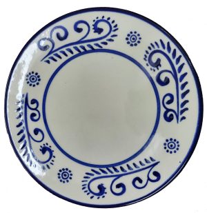 Round Decorated Plate