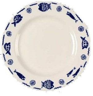 Round Plate  Fish