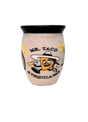 Clay jar with Logo   20 oz.