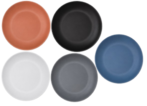 Round Color Plate 9" Santa Anita